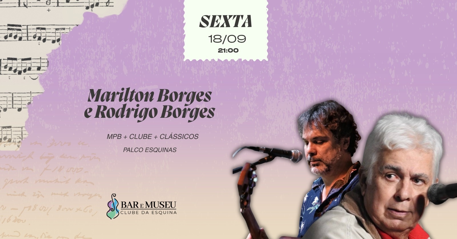 MARILTON BORGES E RODRIGO BORGES  Uma Noite Inesquecível - Clube da Esquina