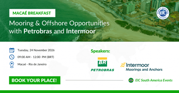 Imagem do evento Macaé Breakfast: Mooring & Offshore Opportunities with Petrobras and Intermoor