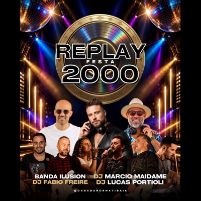 REPLAY 2000 !!! em Atibaia - Sympla