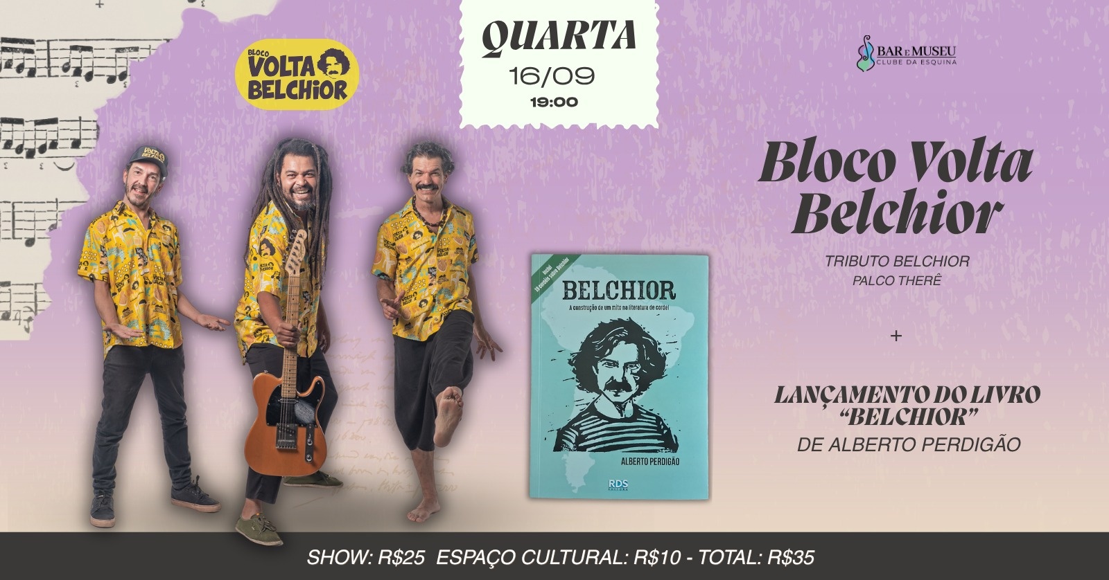 LANCAMENTO DO LIVRO: BELCHIOR DE ALBERTO PERDIGAO