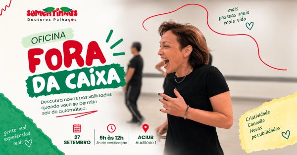 Imagem do evento FORA DA CAIXA - OFICINA