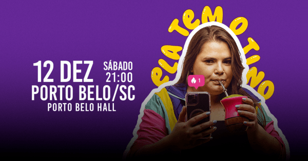 Imagem do evento IVANGÉLICA - ELA TEM O TINO em PORTO BELO/SC
