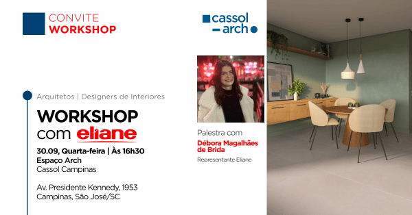 Imagem do evento Cassol Arch - Campinas - Eliane