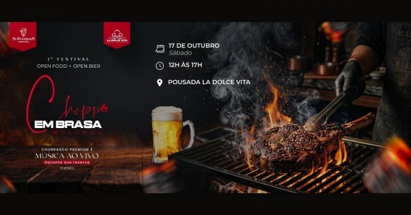 Imagem do evento 1° FESTIVAL CHOPP EM BRASA