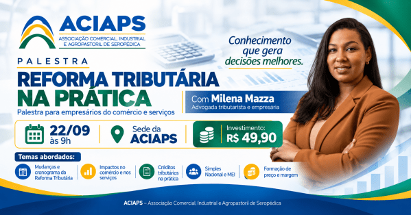 Imagem do evento REFORMA TRIBUTÁRIA NA PRÁTICA