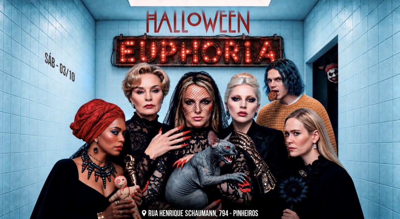 Imagem da fonte — Halloween Euphoria part II- Sábado 31.10