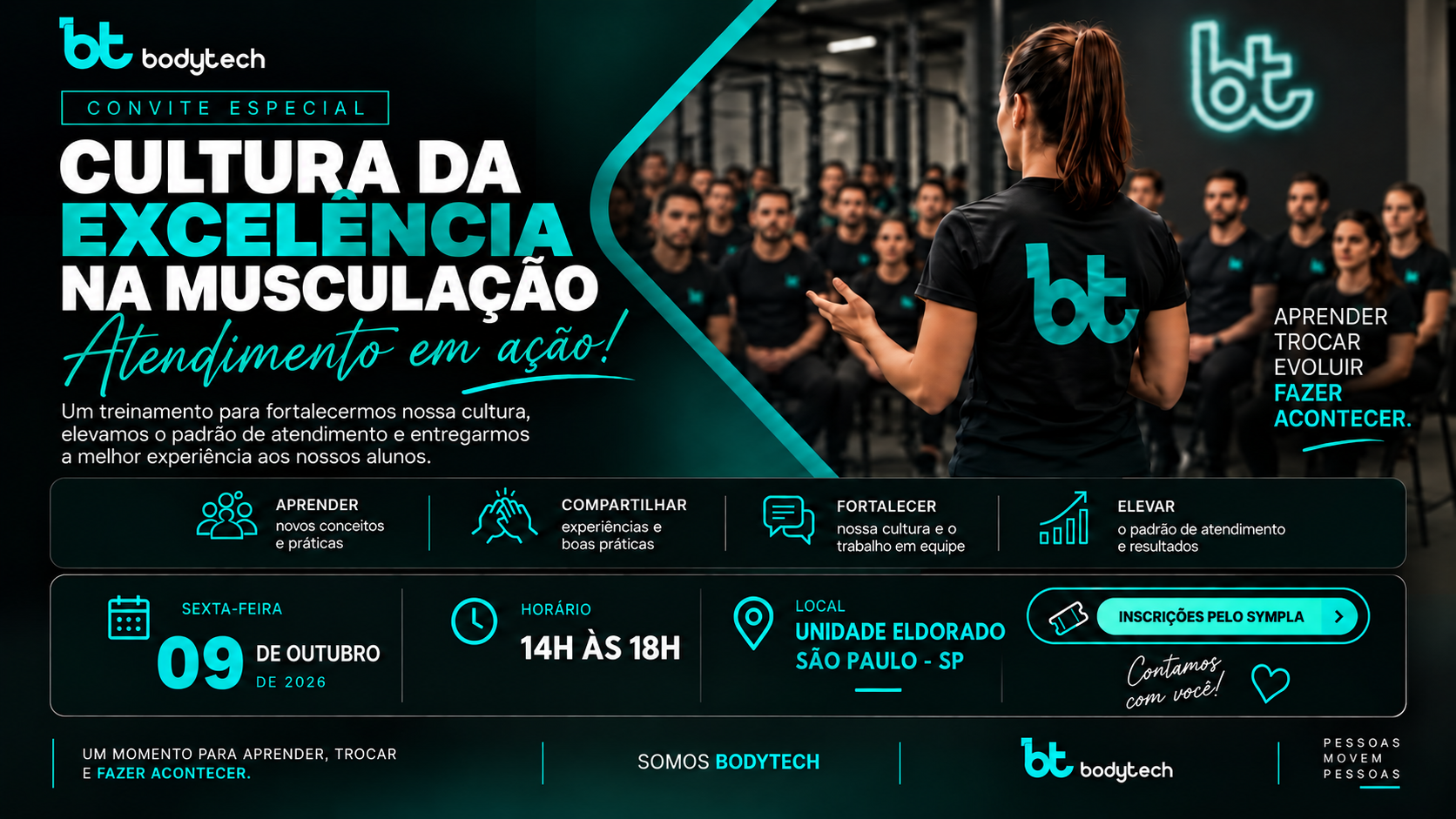 Source image — Cultura da excelência na musculação - Atendimento em ação