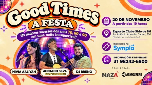 Imagem do evento Good Times! A Festa