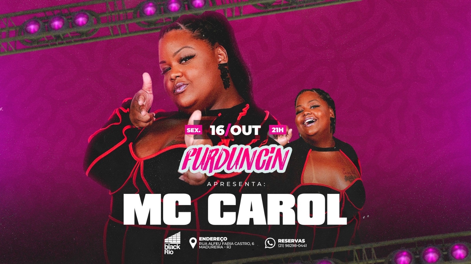 FURDUNCIN : MC CAROL FUNK : AFROFUNK : HIP HOP,