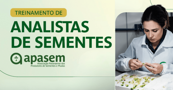 Imagem do evento TREINAMENTOS APASEM - ANALISTA DE SEMENTES