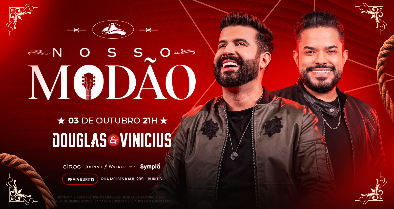 Nosso Modão com Douglas e Vinicius - 03/10