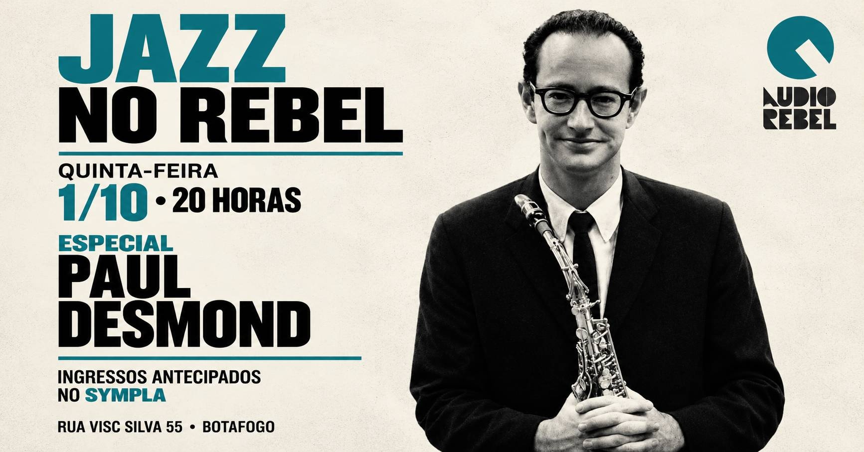 JAZZ NO AUDIO REBEL ESPECIAL PAUL DESMOND