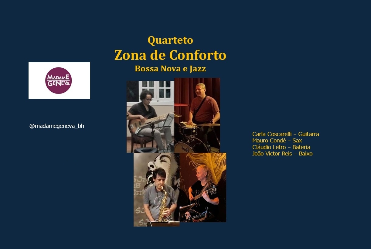 Zona de conforto no Madame Geneva - Jazz e Bossa Nova (Cópia)