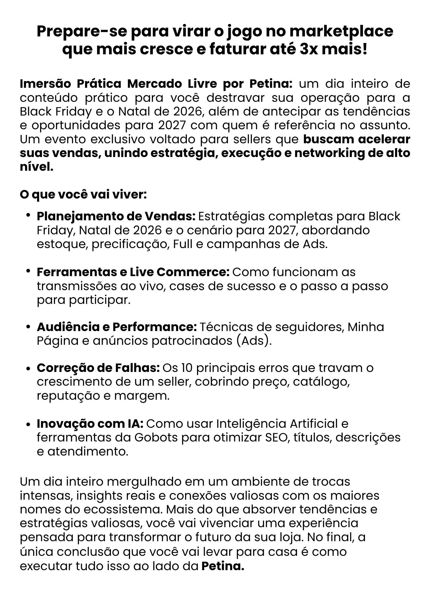 Imagem 1 da descrição do evento
