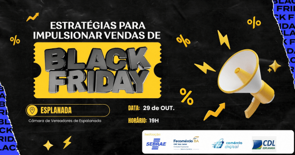 Imagem do evento Black Friday Esplanada - Estratégias para Impulsionar Vendas