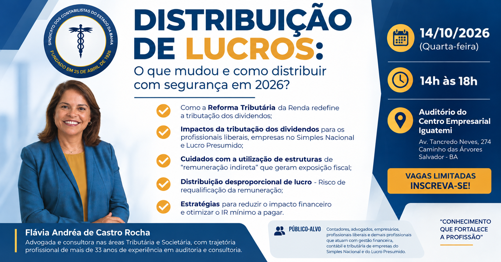 Imagem da fonte — DISTRIBUIÇÃO DE LUCROS: O que mudou e como distribuir com segurança em 2026?