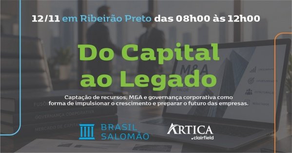 Imagem do evento Do Capital  ao Legado