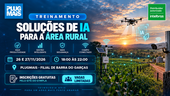 Imagem do evento BARRA DO GARÇAS - SOLUÇÕES DE IA PARA A ÁREA RURAL.