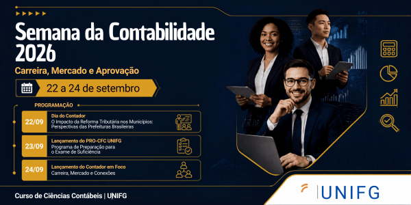 Imagem do evento Semana da Contabilidade | UNIFG 2026