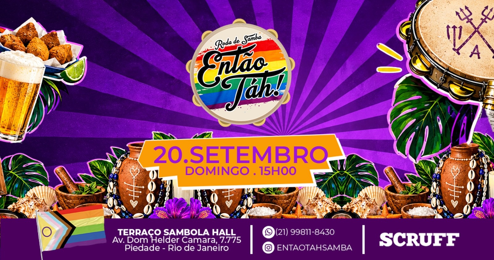 ENTÃO TAH! - RODA DE SAMBA LGBTQIAPN+