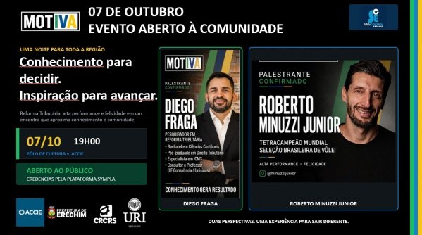 Imagem do evento MotIVA 2026 | Conhecimento para decidir. Inspiração para avançar
