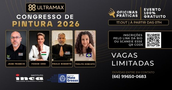 Imagem do evento CONGRESSO DE PINTURA 2026 ULTRAMAX