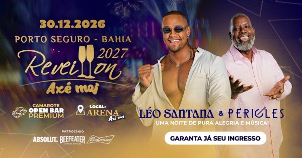 Imagem do evento Reveillon Axé Moi 30.12.2026