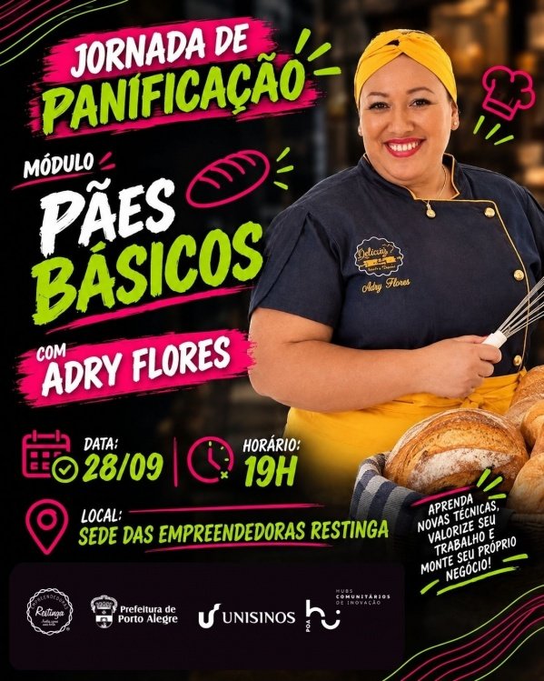 Imagem do evento Jornada de Panificação / Pães básicos