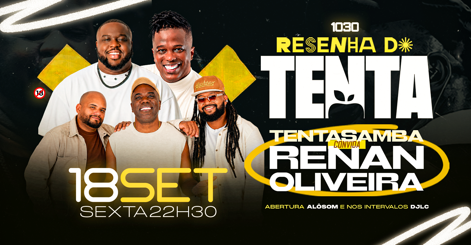 Resenha do Tenta com Renan Oliveira no 1030