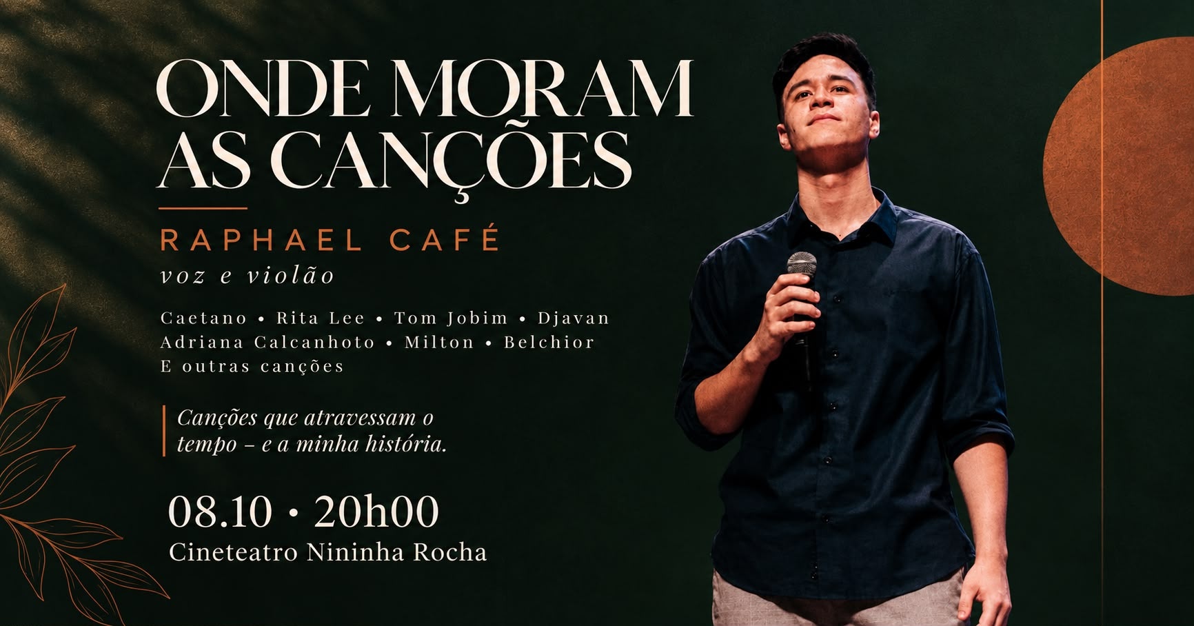 Show "Onde Moram as Canções"