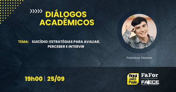 Imagem do evento Suicídio: Estratégias para Avaliar, Perceber e Intervir