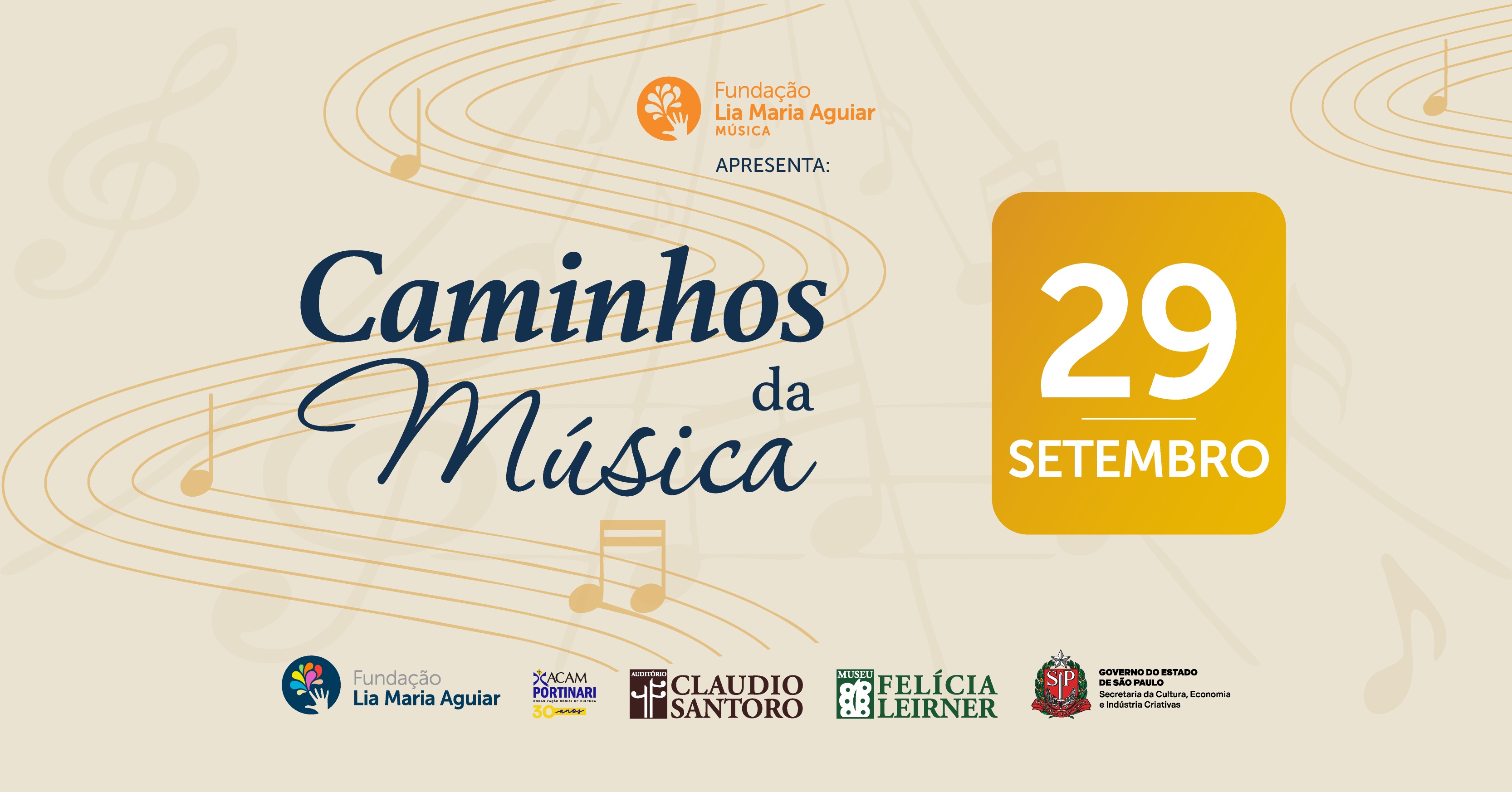SOMOS ARTE FLMA 2026 | Música - Caminhos da Música | 29/09