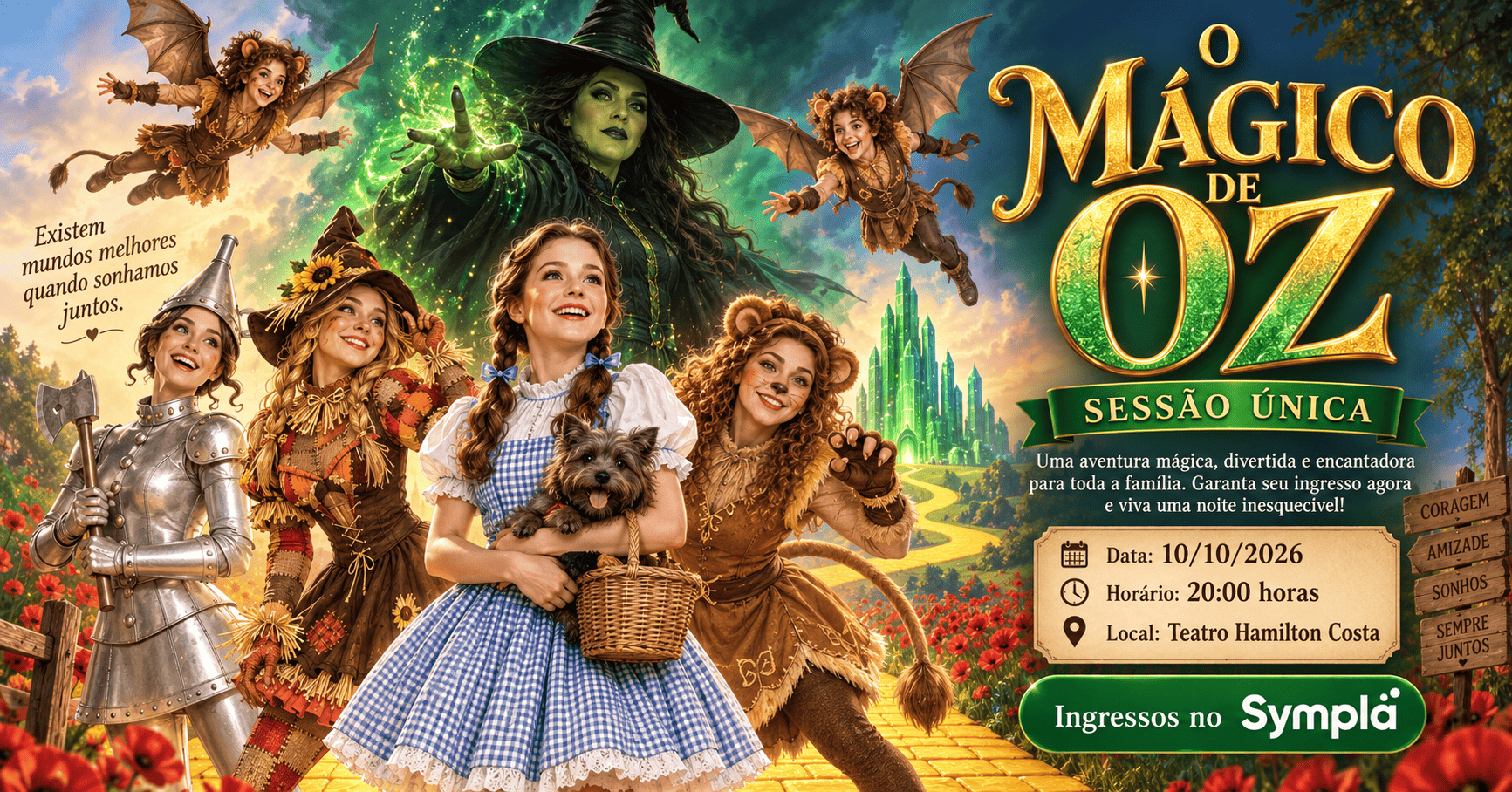 O Mágico de Oz Uma Aventura Mágica para Toda a Família