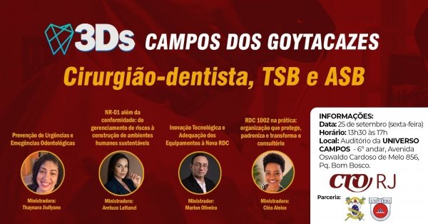 Imagem do evento Workshop 3Ds - Campos dos Goytacazes