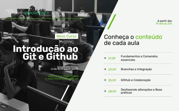 Imagem do evento Curso: Introdução ao Git e Github