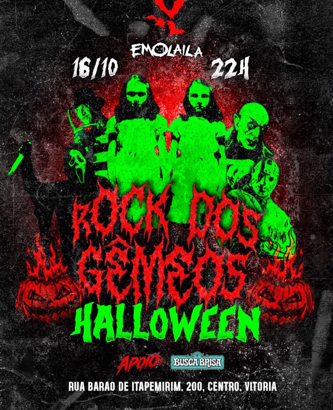 Rock dos Gêmeos - Halloween