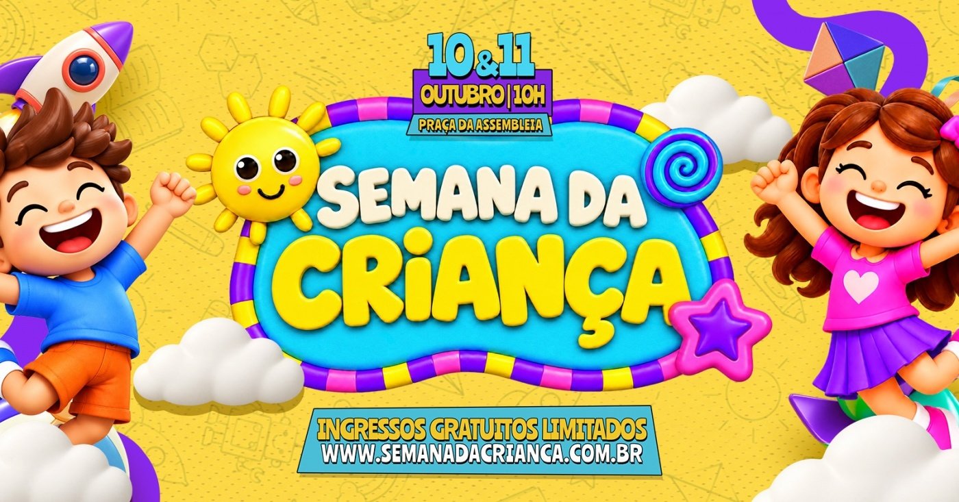 Semana da Criança — Praça da Assembleia