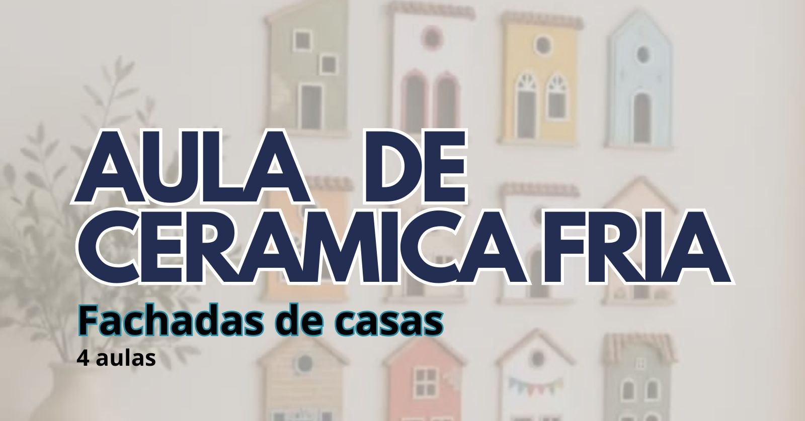 Aula de Cerâmica Fria em Jacarepagua - fachadas de Casas