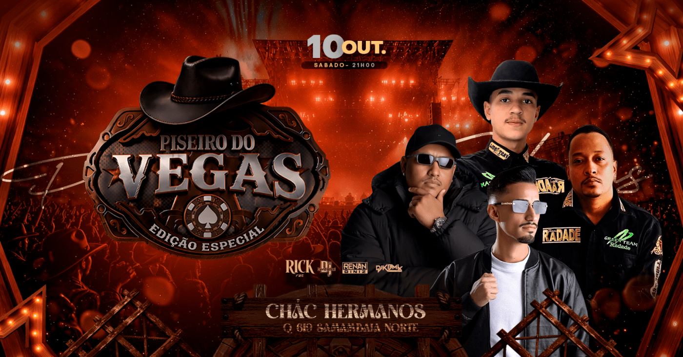 Imagem publicada pela fonte para Piseiro do Vegas