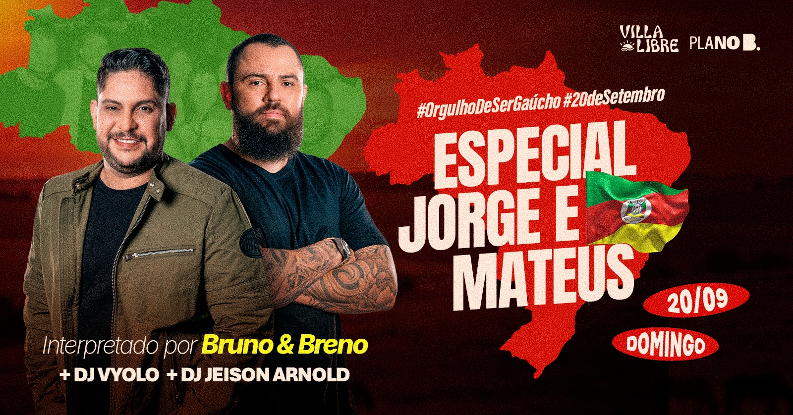 ESPECIAL JORGE E MATEUS /// #OrgulhoDeSerGaúcho