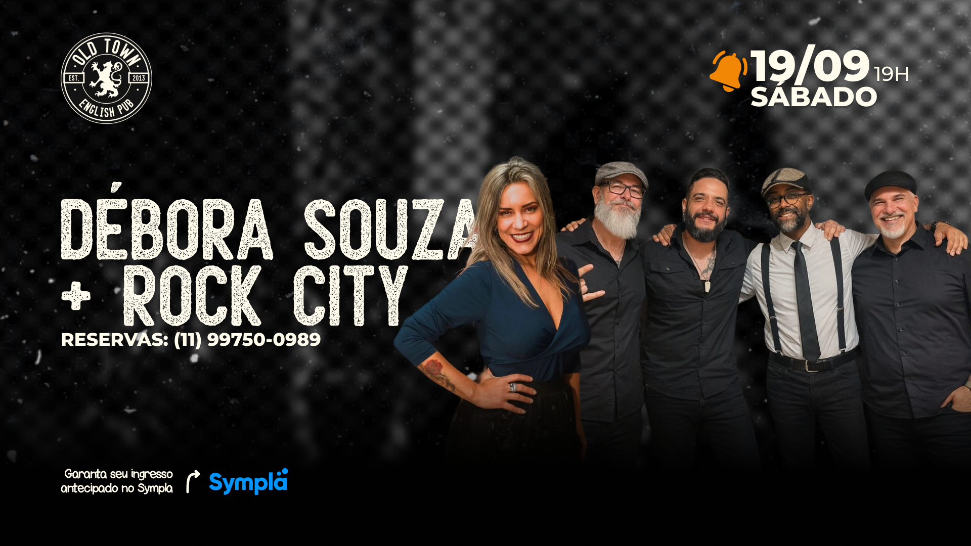 Débora Souza + Rock City no Old Town