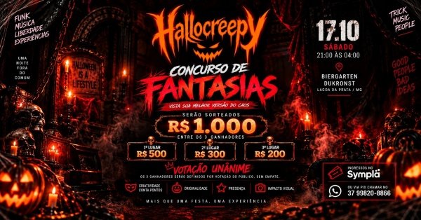 Imagem do evento Hallocreepy