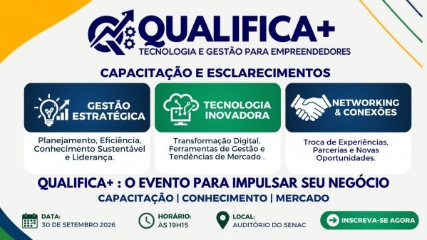 Imagem do evento QUALIFICA+  ACISB