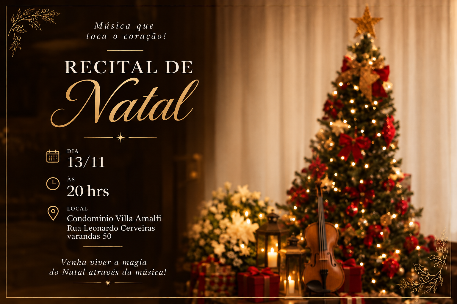 Recital de Natal - São Paulo, SP