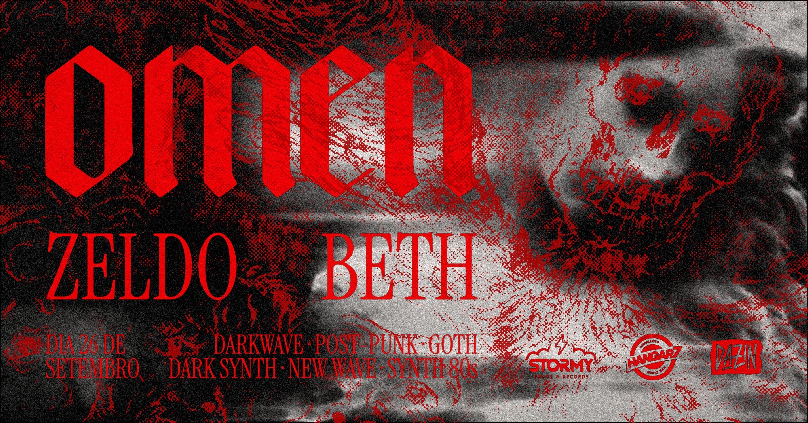 OMEN: ESPECIAL DARKWAVE, GOTH & 80s SYNTH