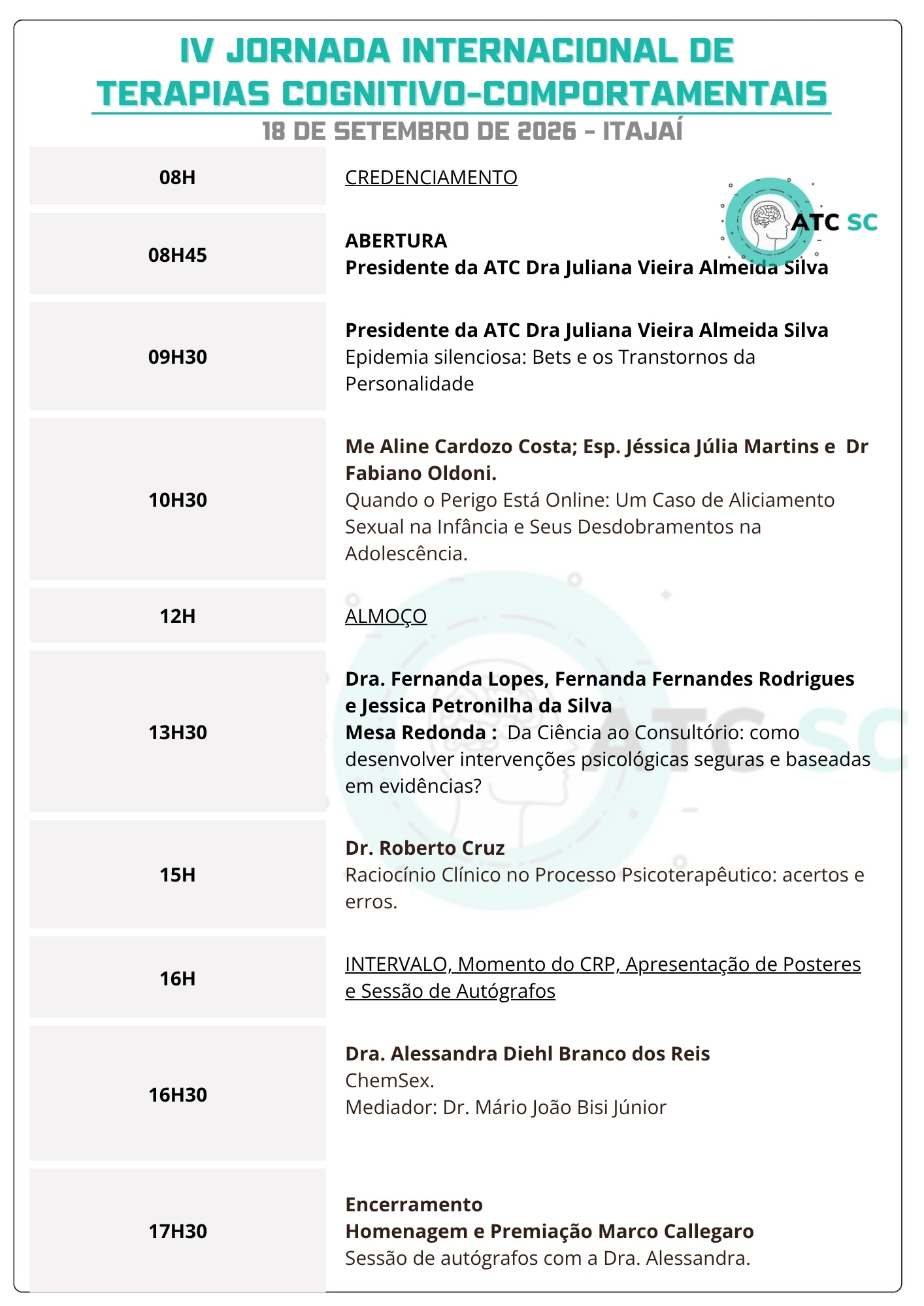 Imagem 1 da descrição do evento