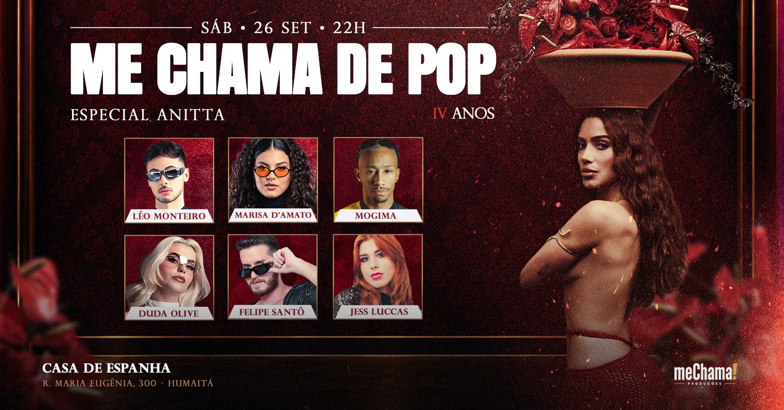ME CHAMA DE POP 4 ANOS