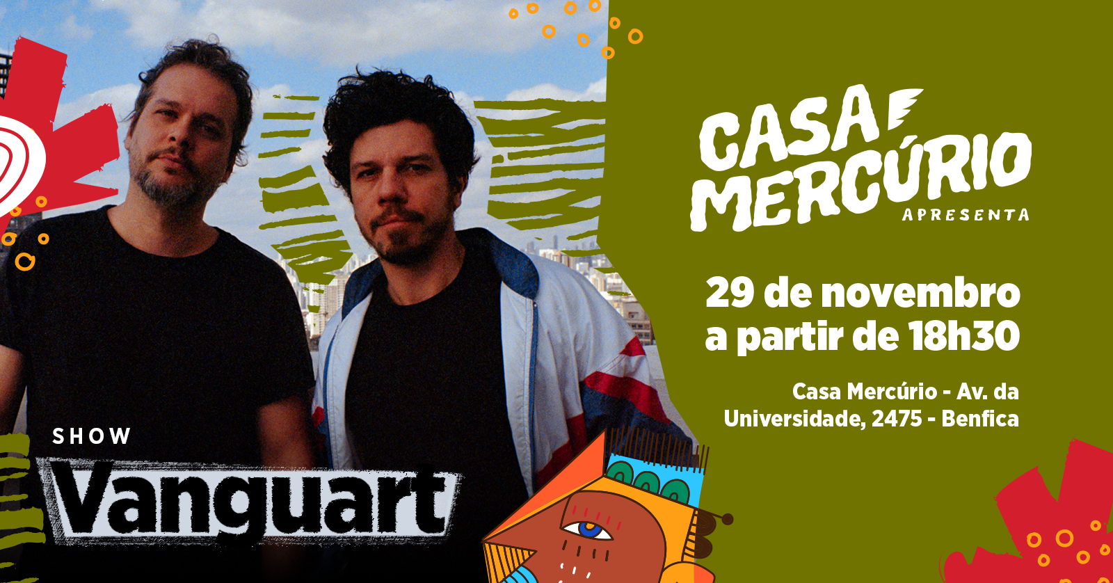 Imagem da fonte — Casa Mercúrio apresenta: Show Vanguart