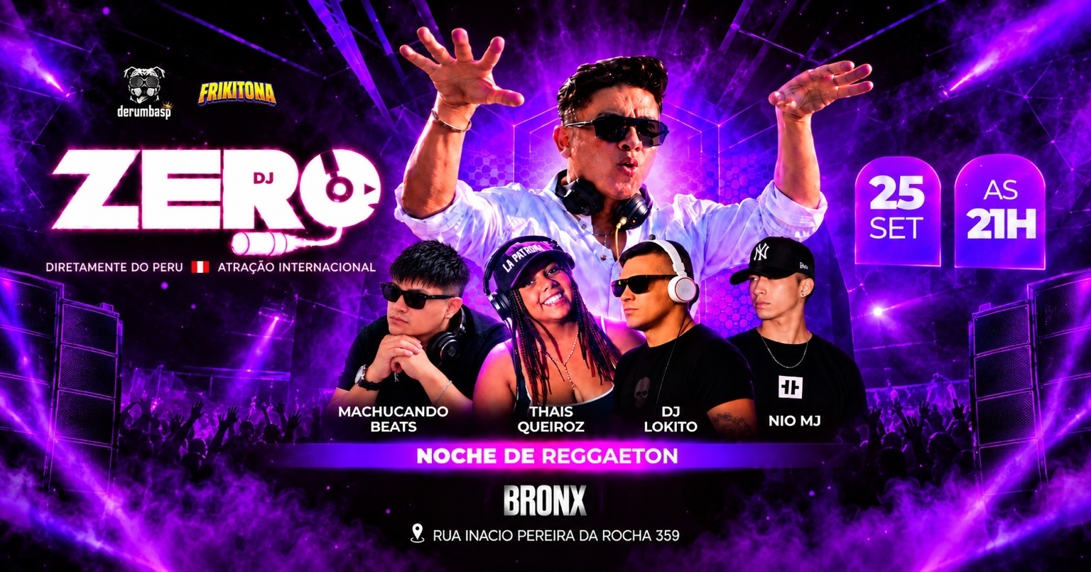 NOCHE DE REGGAETON DESDE PERU DJ ZERO