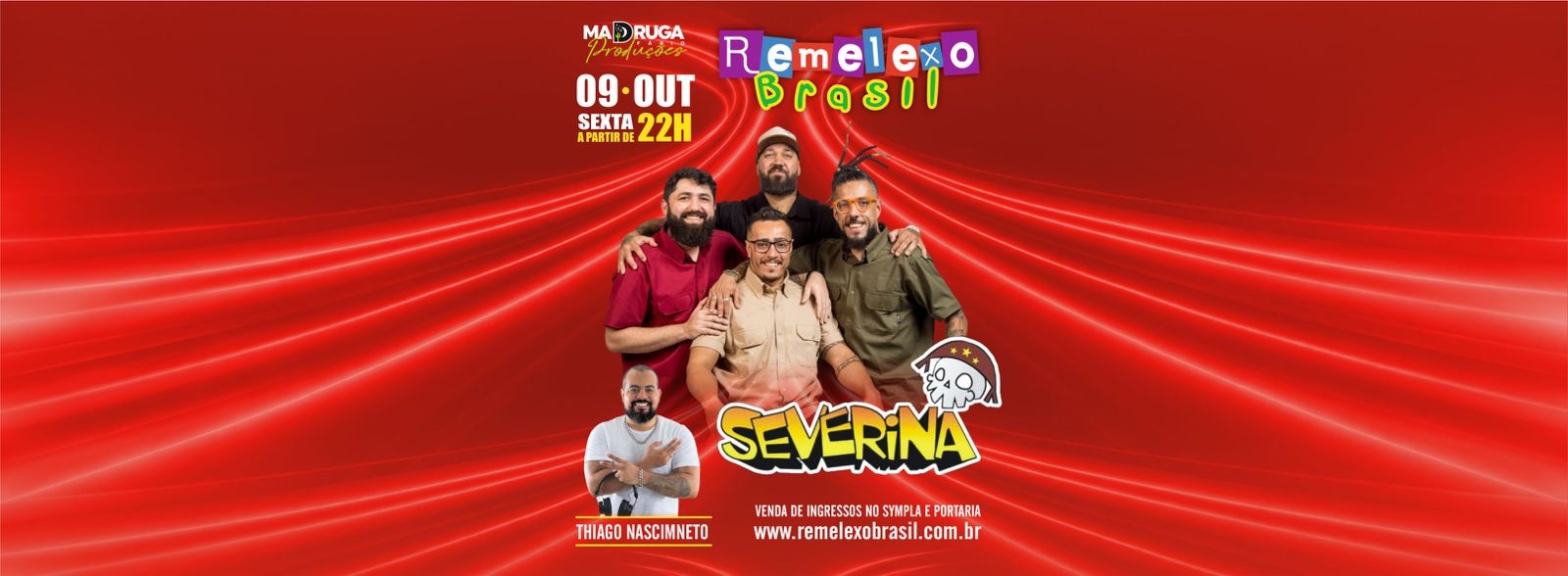 SEVERINA e DJ THIAGO NASCIMENTO no REMELEXO BRASIL